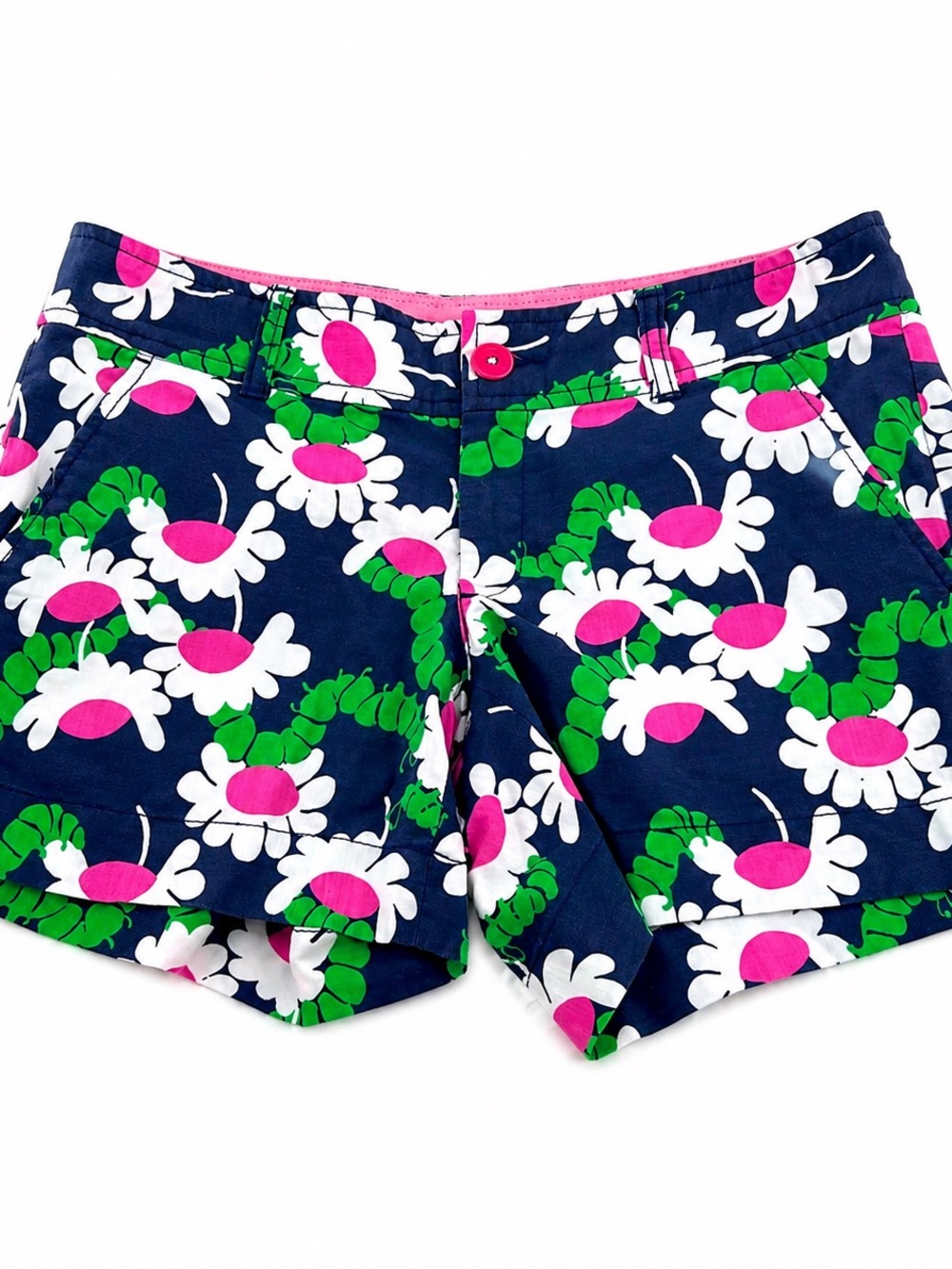 Lilly Pulitzer Yum Yum Caterpillar 🐛 print shorts.